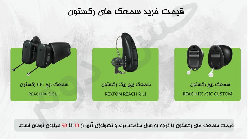 قیمت سمعک رکستون